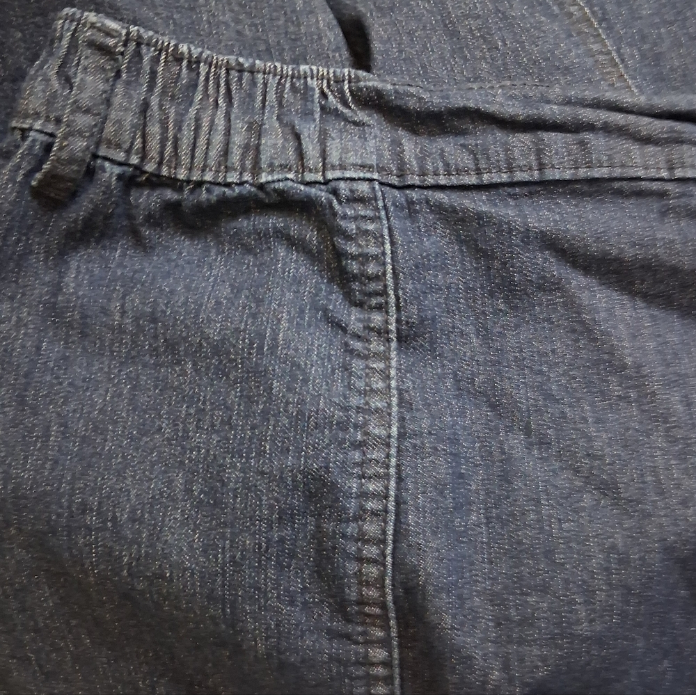 Southern Lady Classic Navy Blue Western Cottagecore Women's Skirt Size 20W - Picture 5 of 8